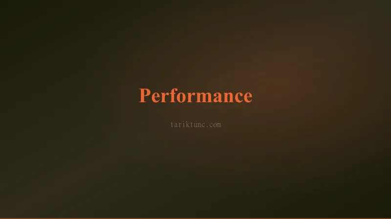 Web Performance Temelleri: Hız Neden Önemli?